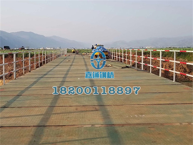 云南紅河州彌蒙鐵路竹園界51米長、6米寬鋼橋 (3)
